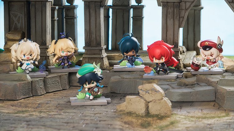 Genshin Impact - Battle Scene Series Mondstadt Edition SINGLE BLIND BOX