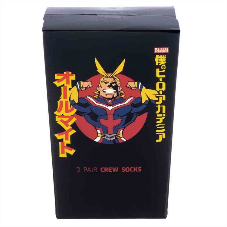 My Hero Academia - 3 Pairs Crew Socks Box Set