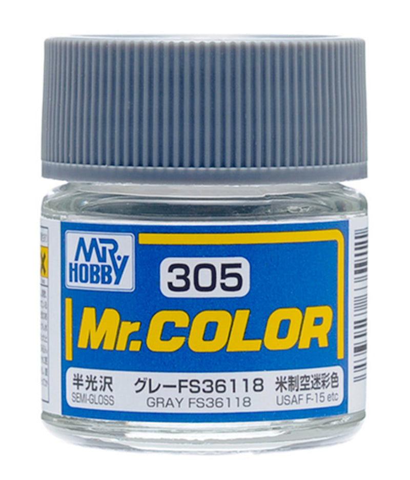 Mr Color - C305 Semi Gloss Gray FS36118 10ml