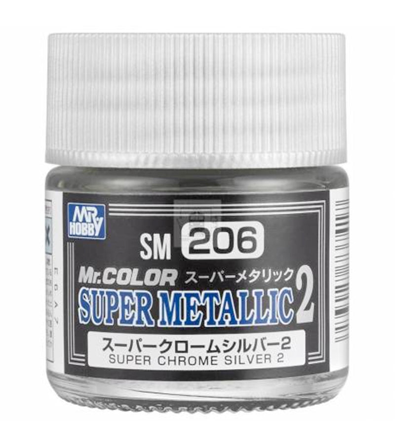 Mr Color - SM206 Super Chrome Silver 2 10ml