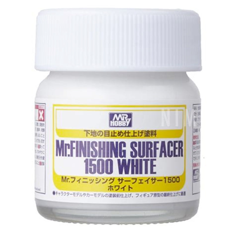 Mr Hobby - Mr. Finishing Surfacer 1500 White 40ml