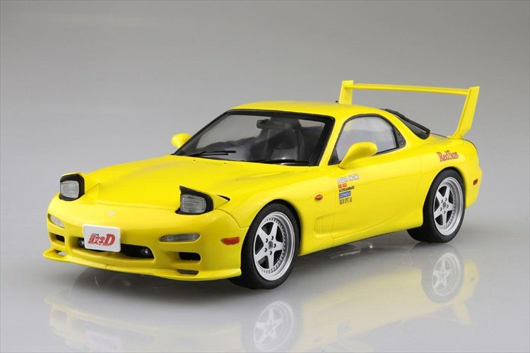 Initial D - 1/24 Takahashi Keisuke FD3S RX-7 Comic Ver Model Kit