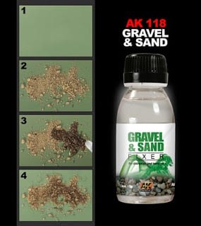 AK Interactive - Gravel & Sand Fixer