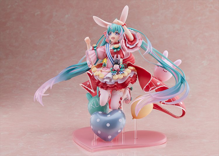 Vocaloid - 1/7 Hatsune Miku Birthday 2021 Pretty Rabbit Ver. PVC Figure