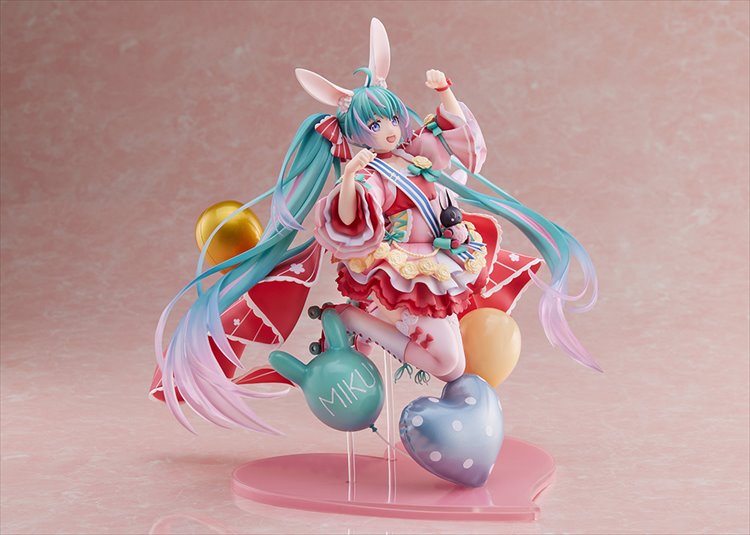 Vocaloid - 1/7 Hatsune Miku Birthday 2021 Pretty Rabbit Ver. PVC Figure