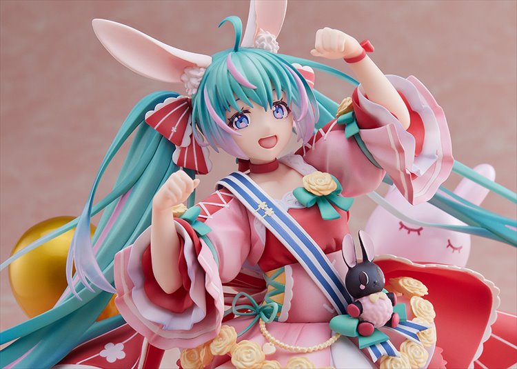 Vocaloid - 1/7 Hatsune Miku Birthday 2021 Pretty Rabbit Ver. PVC Figure