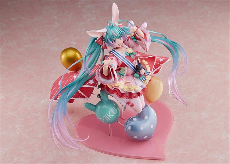 Vocaloid - 1/7 Hatsune Miku Birthday 2021 Pretty Rabbit Ver. PVC Figure