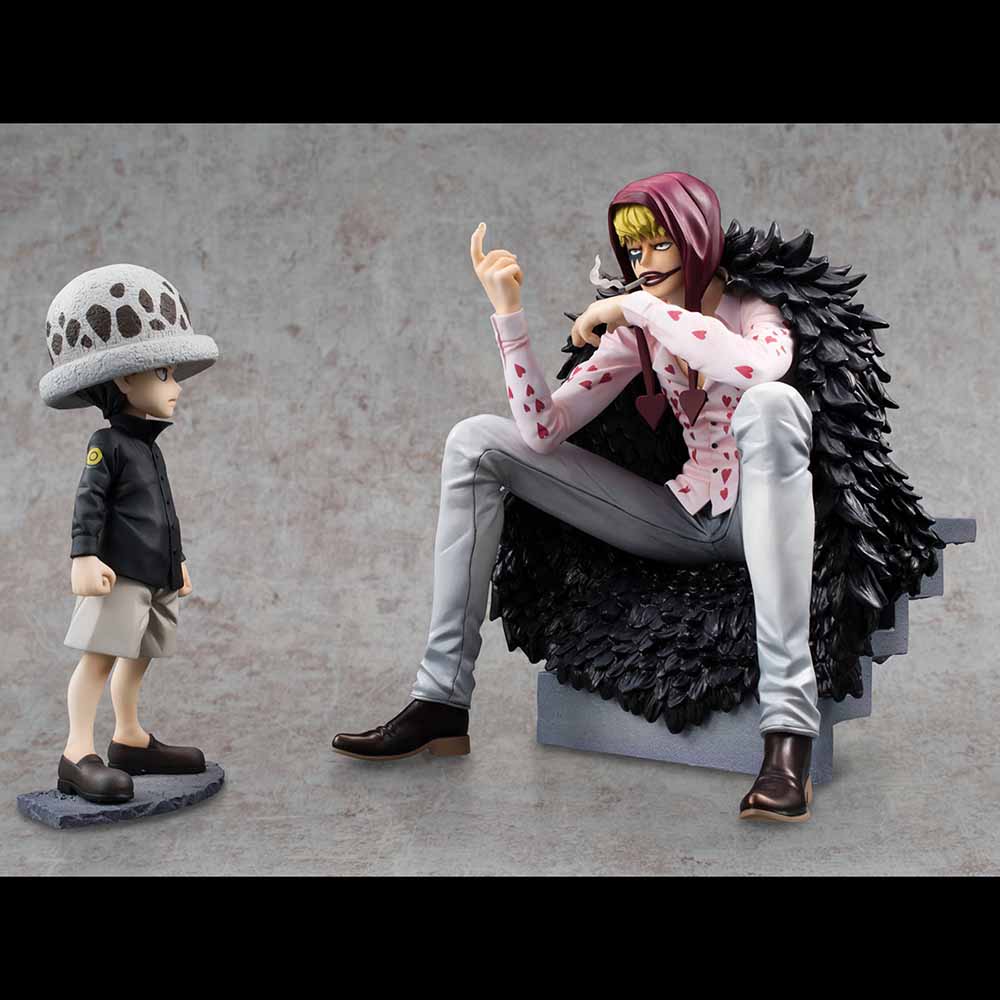 One Piece - Corazon & Law P.O.P Limited Edition PVC Figure