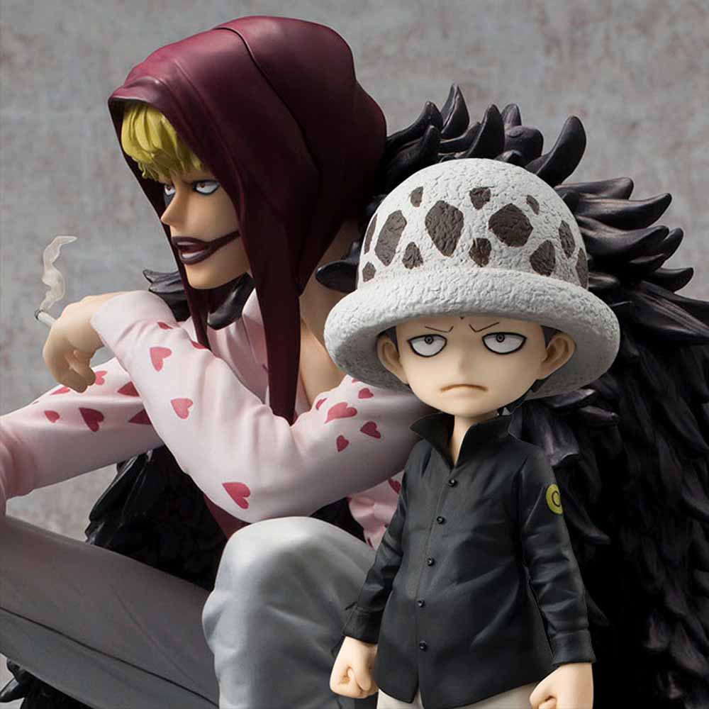 One Piece - Corazon & Law P.O.P Limited Edition PVC Figure
