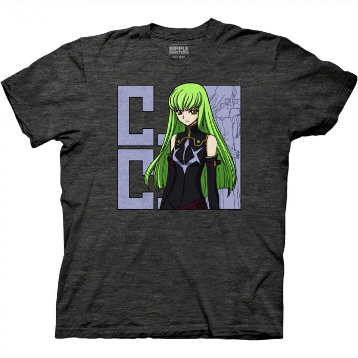 Code Geass - CC Pose T-Shirt Charcoal Gray
