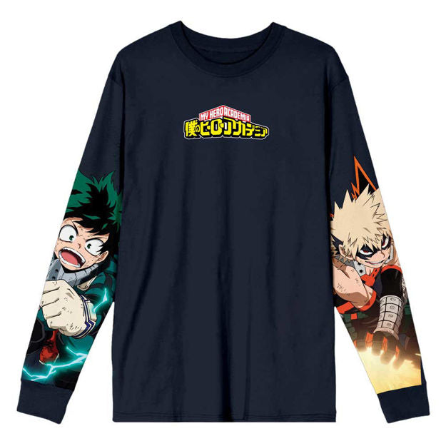 My Hero Academia - Deku and Bakugo Long Sleeve T-Shirt