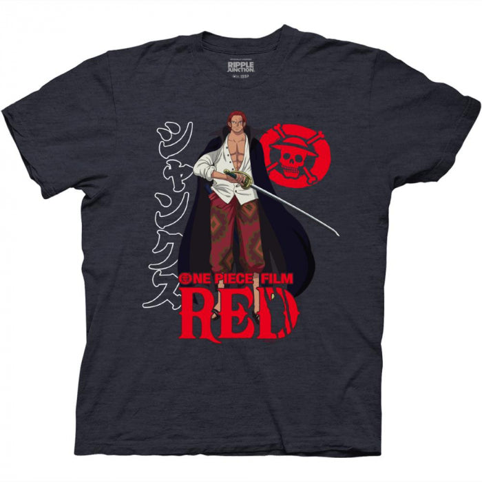 One Piece Red - Shanks Kanji T-Shirt