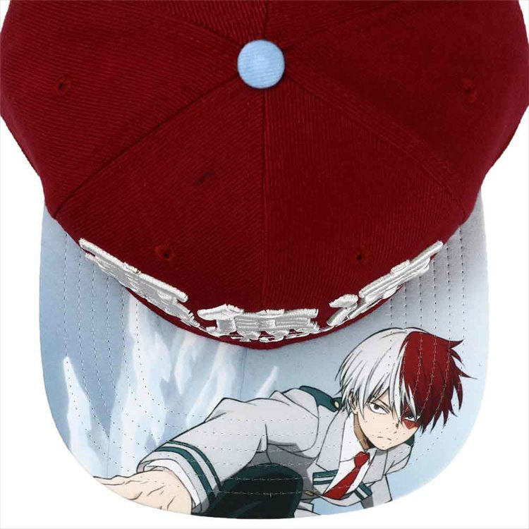 My Hero Academia - Shoto Todoroki Flat Bill Snapback
