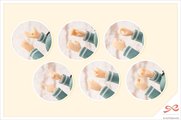 Sousai Shojo Teien - 1/10 Ritsuka Saeki Highschool Winter Uniform Model Kit