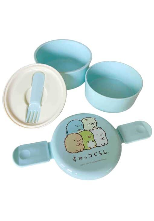 Sumiko Gurashi - Blue Round Bento Lunch Box