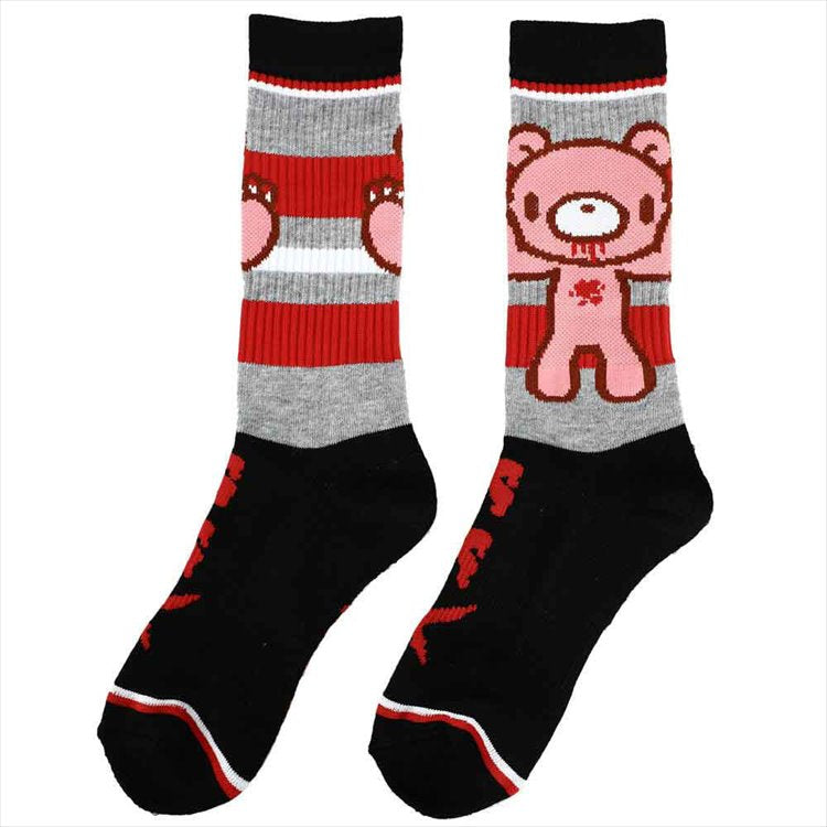 Gloomy Bear - Block Crew Socks