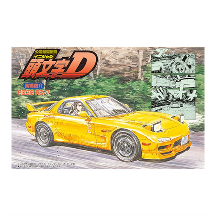 Initial D - 1/24 Takahashi Ryosuke FC3S RX-7 Model Kit – Anime Store Near Me