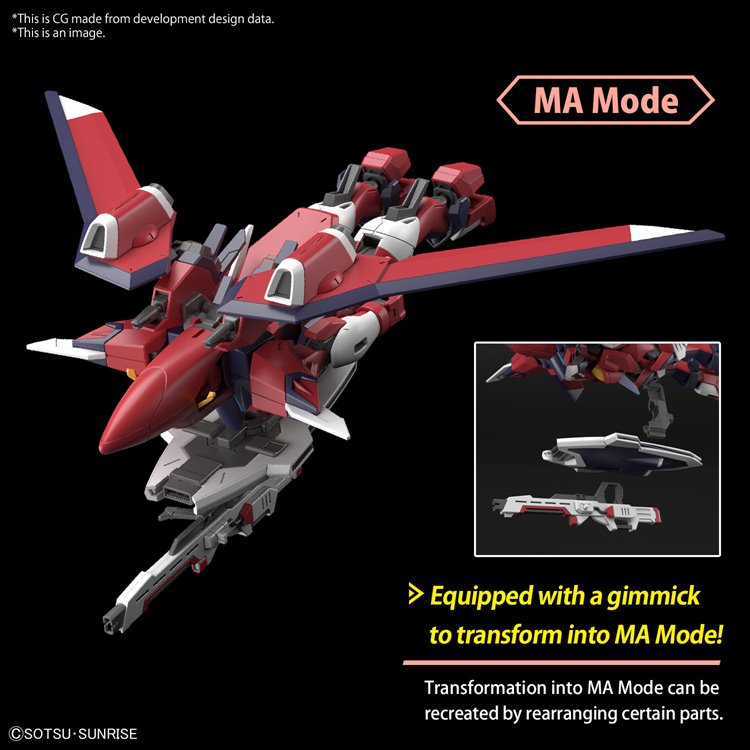 Gundam Seed Freedom - HG 1/144 Immortal Justice Gundam