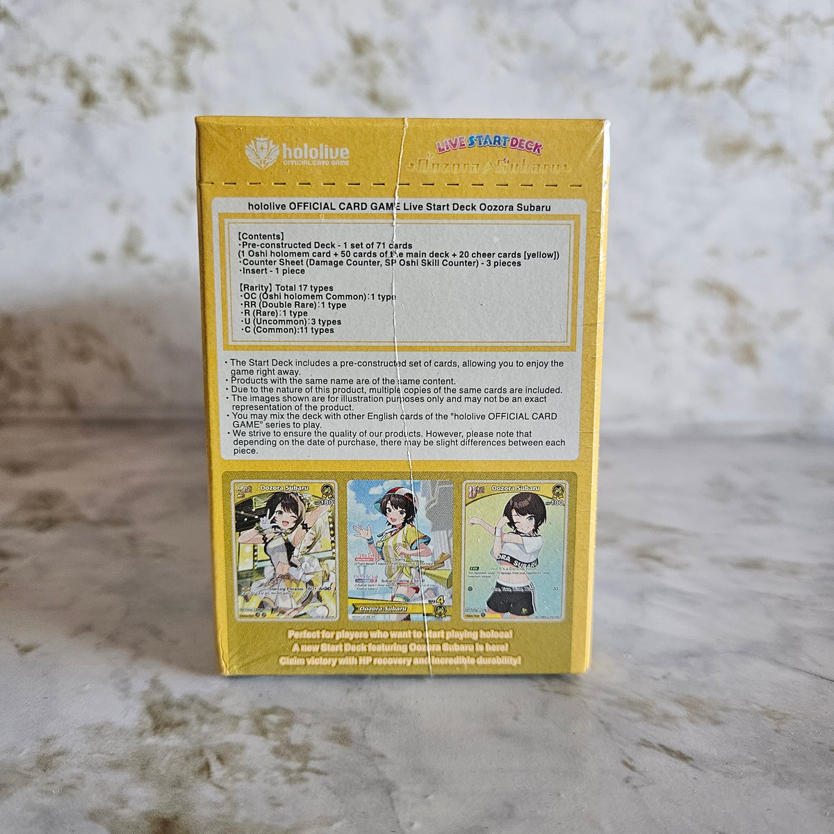 Hololive - Hololive Official Card Game Oozora Subaru Live Start Deck English Edition