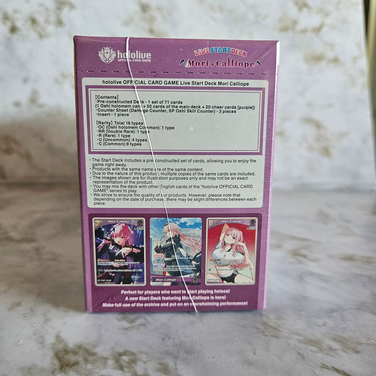 Hololive - Hololive Official Card Game Mori Calliope Live Start Deck English Edition
