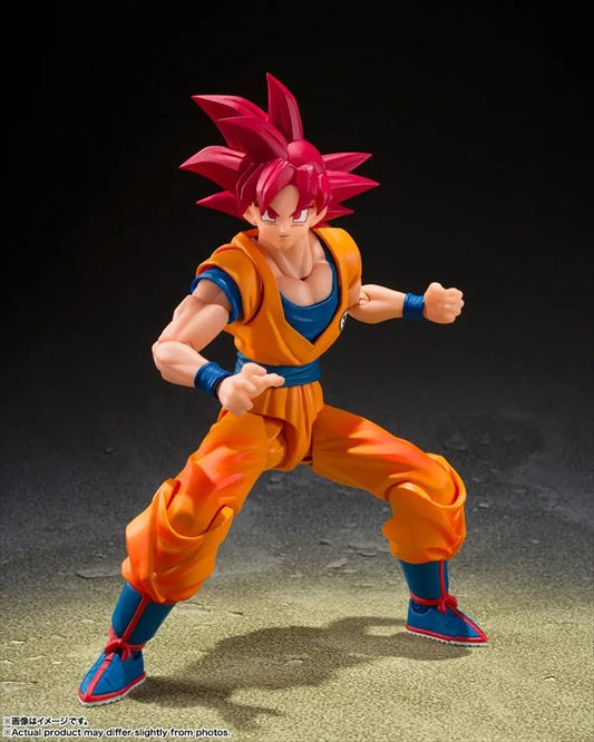 Dragon Ball Super - Son Goku Super Saiyan God Aura S.H.Figuarts