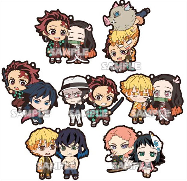 Demon Slayer - Duo Rubber Strap Re-release SINGLE BLIND BOX