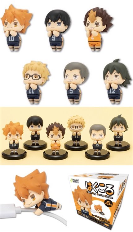 Haikyuu to the Top - Hugcoro Vol. 1 Mascot Figure SINGLE BLIND BOX