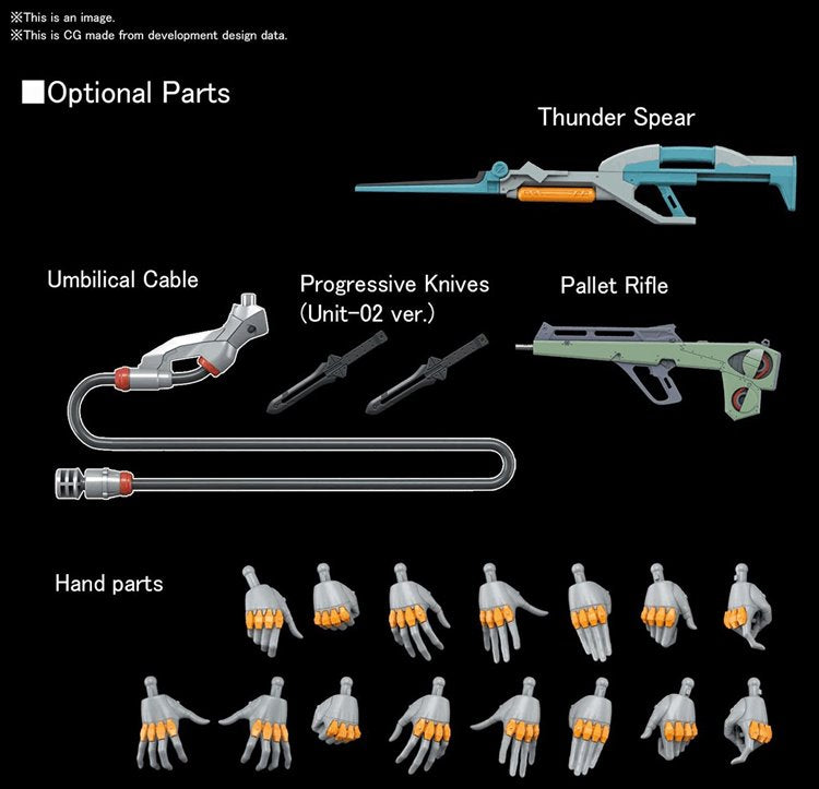Evangelion - 1/144 RG Evangelion Unit-02 Model Kit