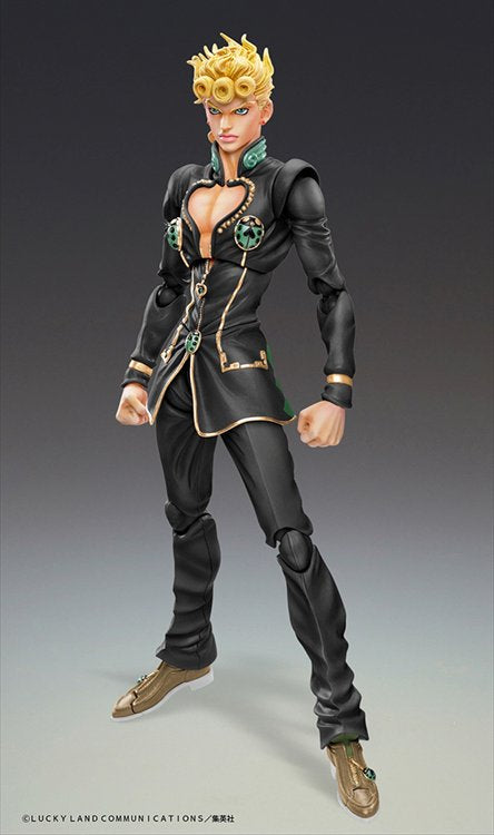 Jojos Bizarre Adventure Part V - Giorno Giovanna Ver.black Super Action Figure