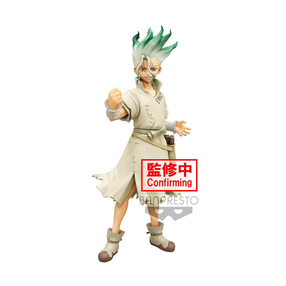 Dr. Stone - Senku Ishigami Figure Of Stone World Prize Figure