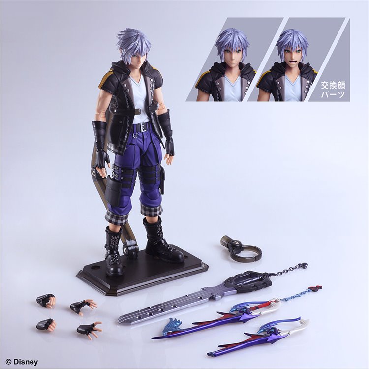 Kingdom Hearts III - Riku Ver. 2 Deluxe Ver. Play Arts Kai Action Figure
