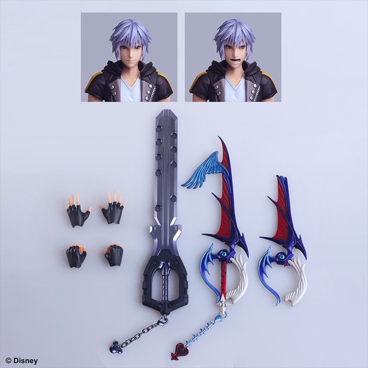 Kingdom Hearts III - Riku Ver. 2 Deluxe Ver. Play Arts Kai Action Figure