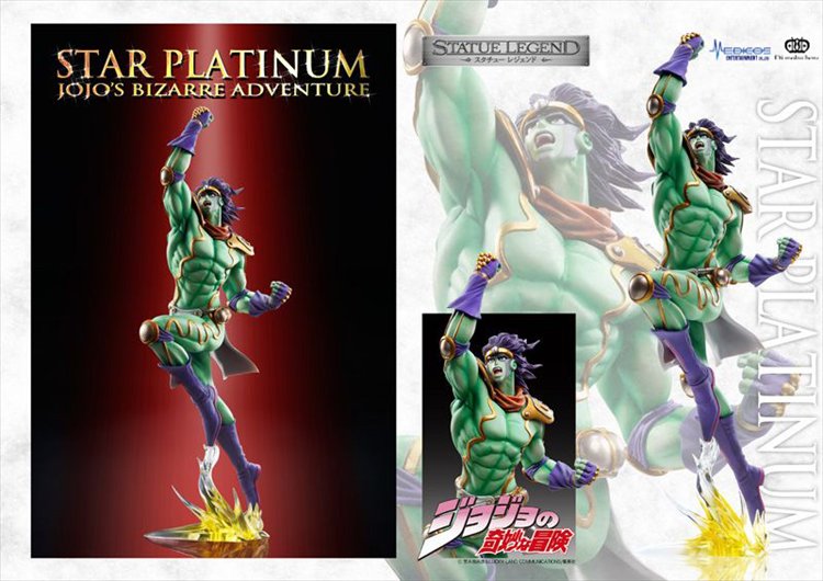 Jojos Bizarre Adventure Part III - Star Platinum Statue Legend PVC Figure