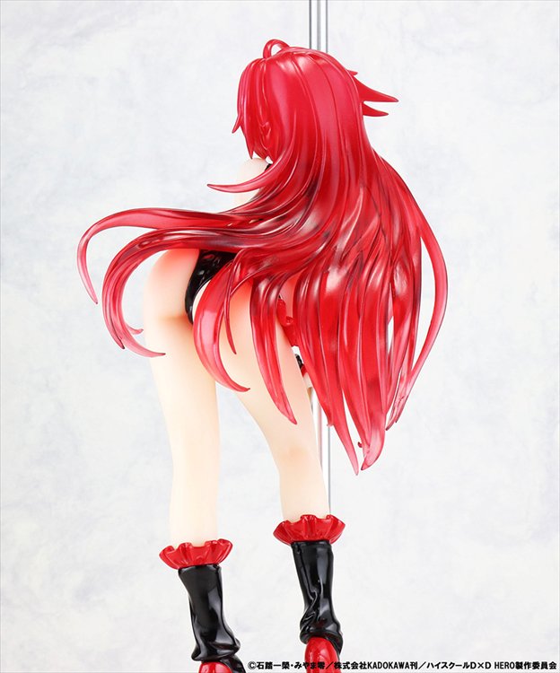 High School DxD - 1/7 Rias Gremory Pole Dance Ver. Black Color PVC Figure