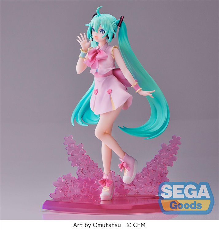 mikuさま Vocaloid - Sakura Miku Omutatsu Ver. Luminasta Figure