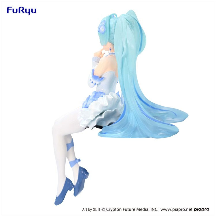 Vocaloid - Hatsune Miku Flower Fairy Nemophila Noodle Stopper Figure