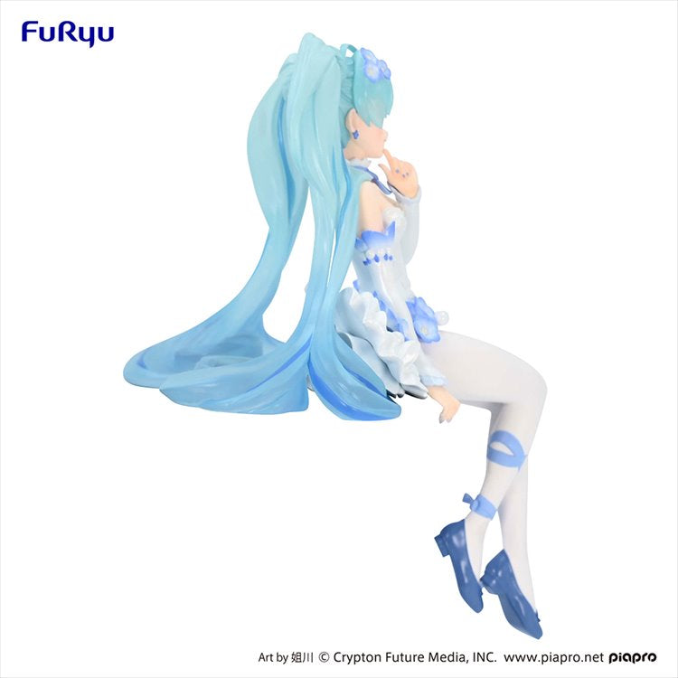 Vocaloid - Hatsune Miku Flower Fairy Nemophila Noodle Stopper Figure