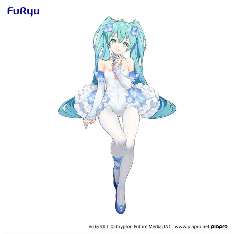 Vocaloid - Hatsune Miku Flower Fairy Nemophila Noodle Stopper Figure