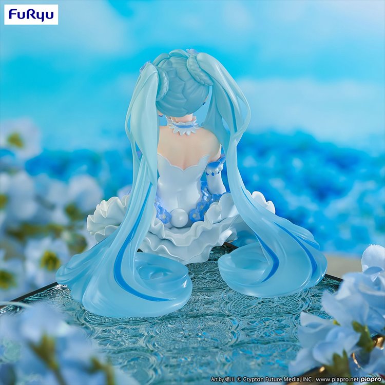 Vocaloid - Hatsune Miku Flower Fairy Nemophila Noodle Stopper Figure