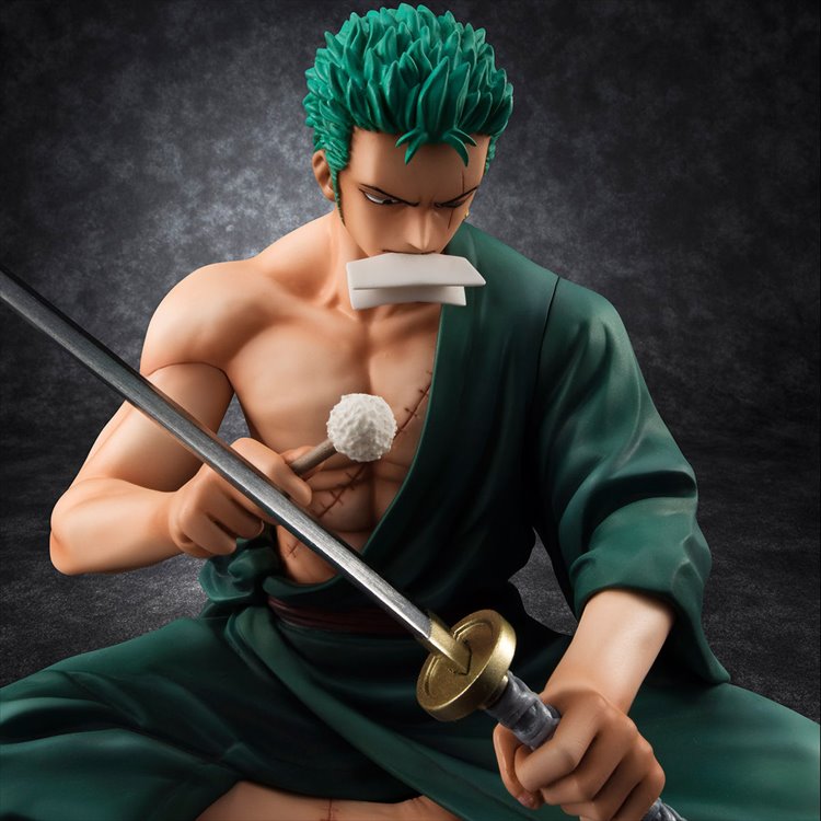 One Piece - Roronoa Zoro P.O.P S.O.C Figure Re-release