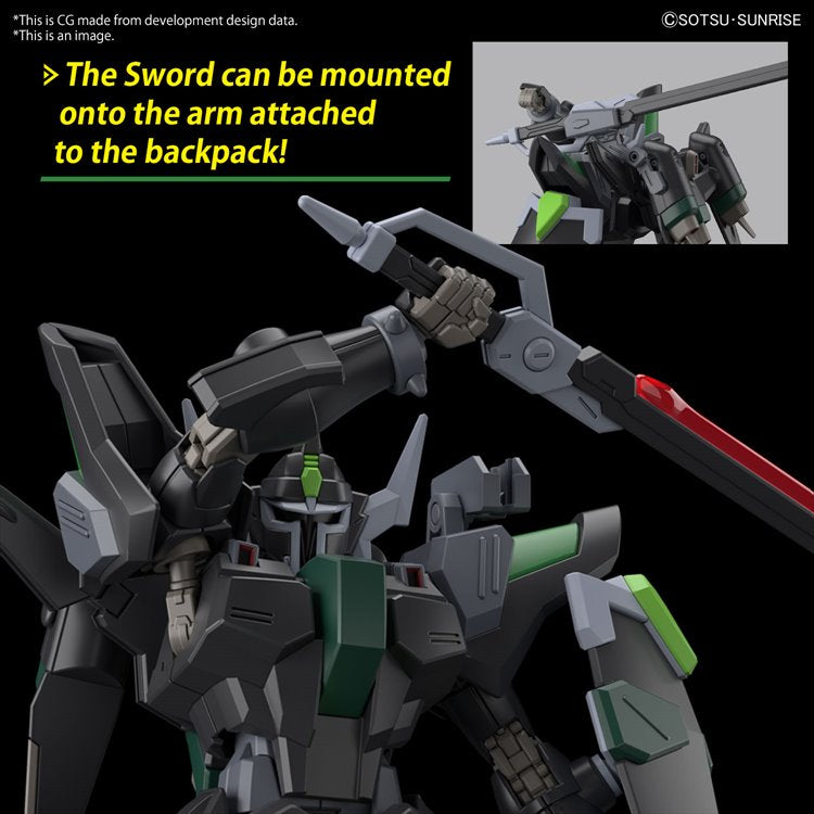 Gundam Seed Freedom - HG 1/144 Black Knight Squad Rud-ro A