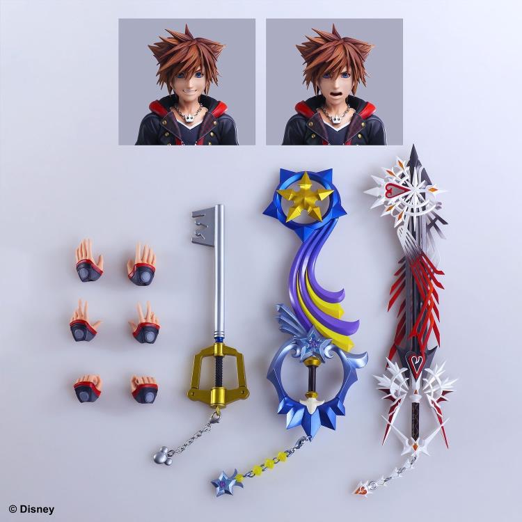 Kingdom Hearts III - Sora Play Arts Kai Ver. 2 Deluxe Ver. Action Figure