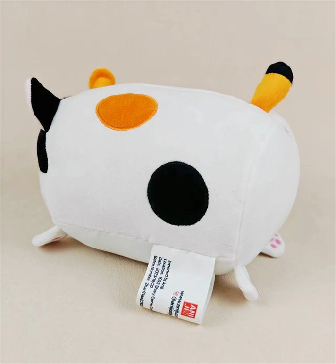 Aniji Plush - Tank Calico Cat Plush Orange