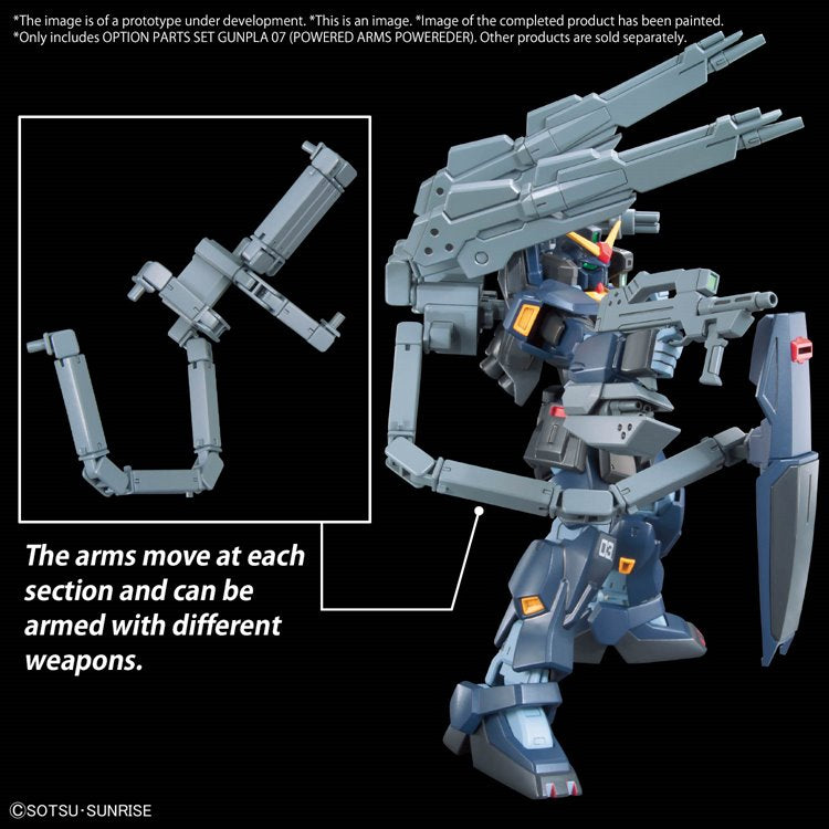 Gundam - Option Parts Set Gunpla 07 Powered Arms Powereder