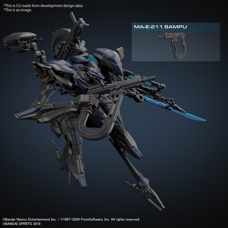 30MM - Armored Core VI Fires of Rubicon Schneider Nachtreiher 40E Steel Haze