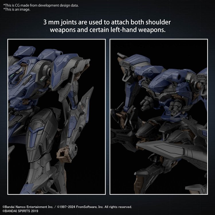 30MM - Armored Core VI Fires of Rubicon Schneider Nachtreiher 40E Steel Haze