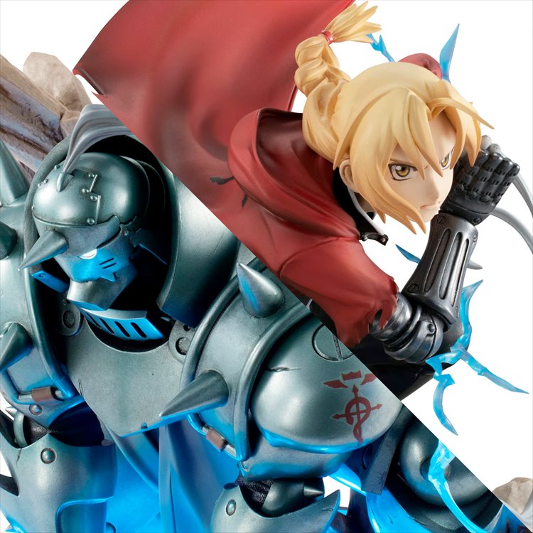 Fullmetal Alchemist Brotherhood - Edward and Alphonse Elric Precious G.E.M. Series Figure Set