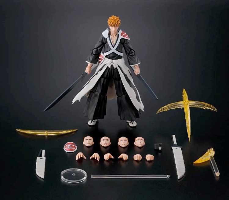 Bleach Thousand-Year Blood War - Ichigo Kurosaki Dual Zangetsu S.H.Figuarts