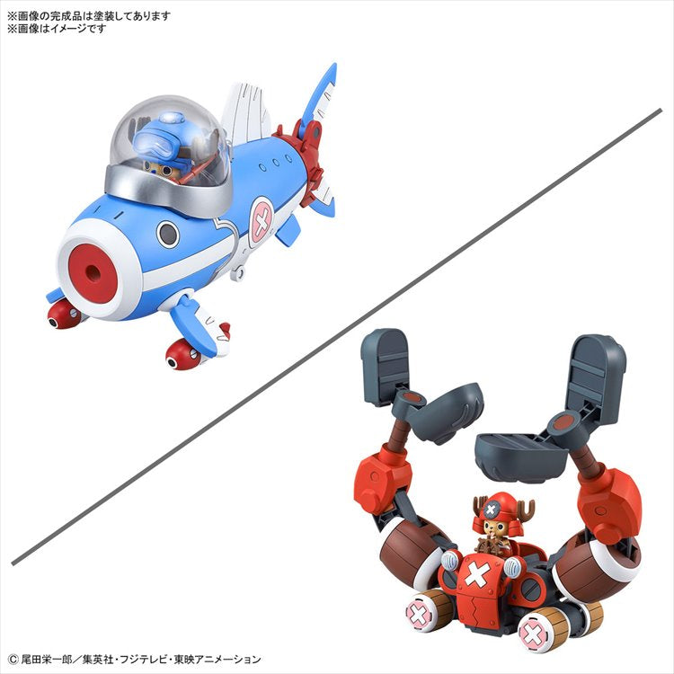 One Piece - Chopper Robo No.3 and No.5 Chopper Submarine and Chopper Crane)