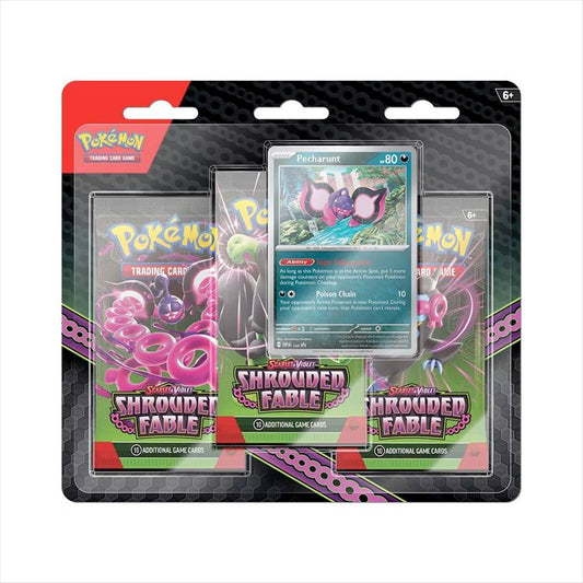 Pokemon - TCG Scarlet and Violet Shrouded Fable 3pk Blister